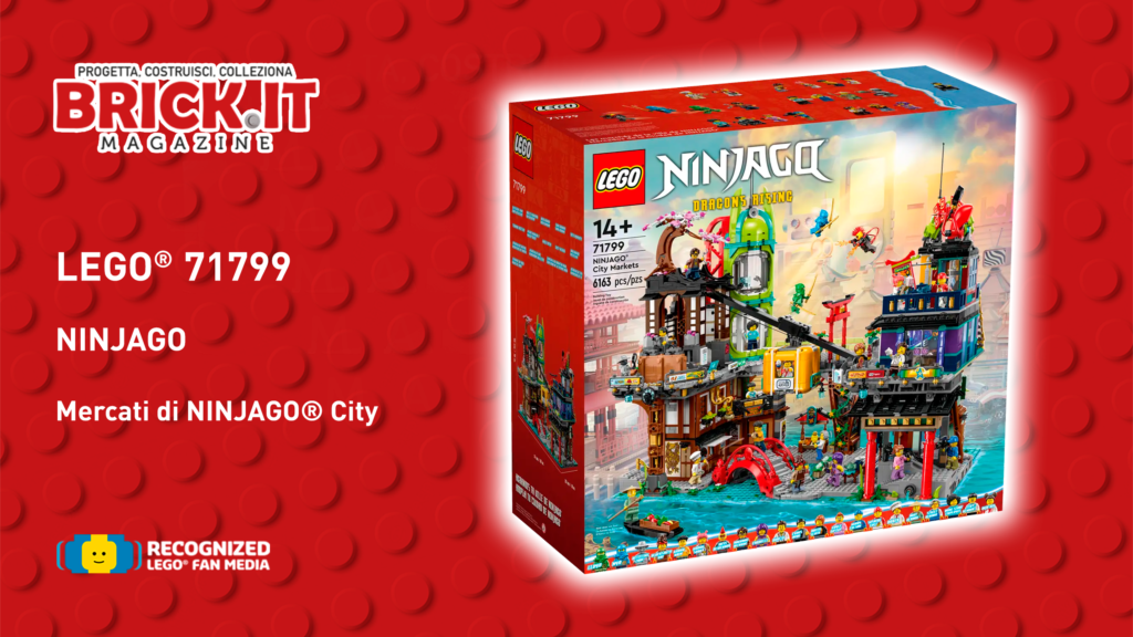 LEGO® Ninjago 71799 - Mercati di Ninjago City - Recensione - Brick.it  Magazine