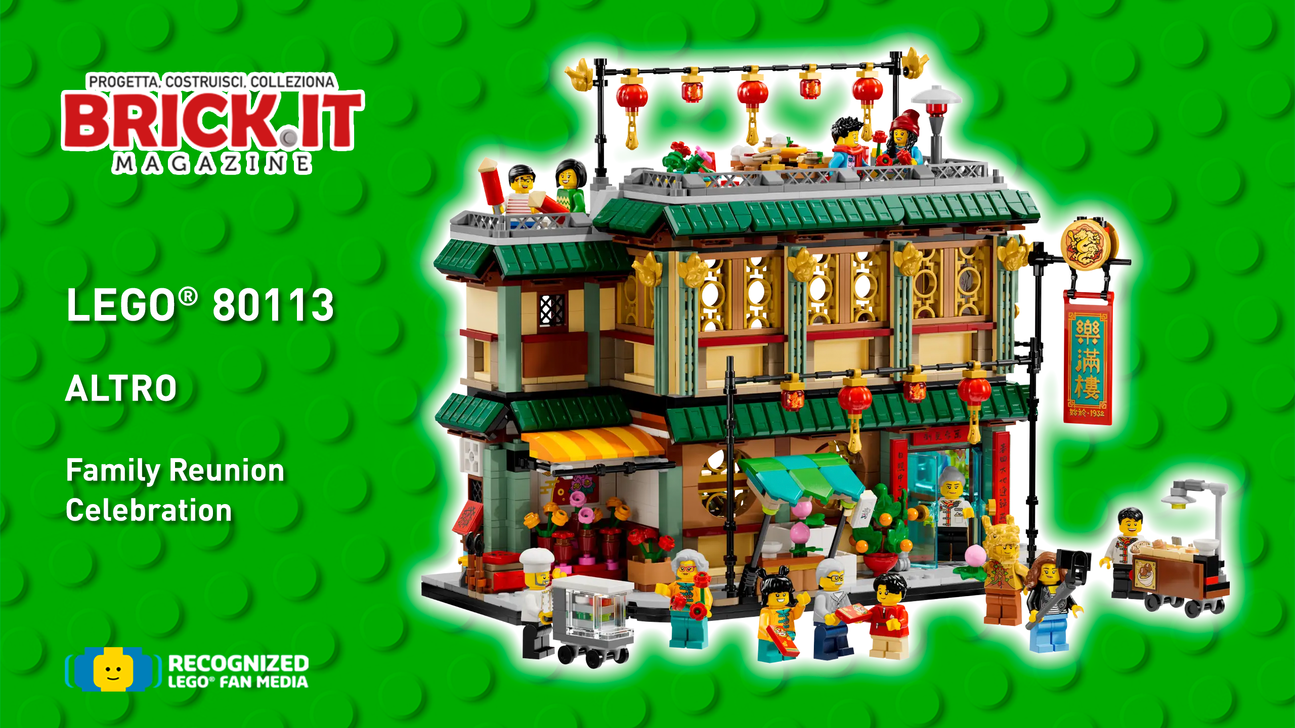 LEGO® 80113 – Family Reunion Celebration – Recensione