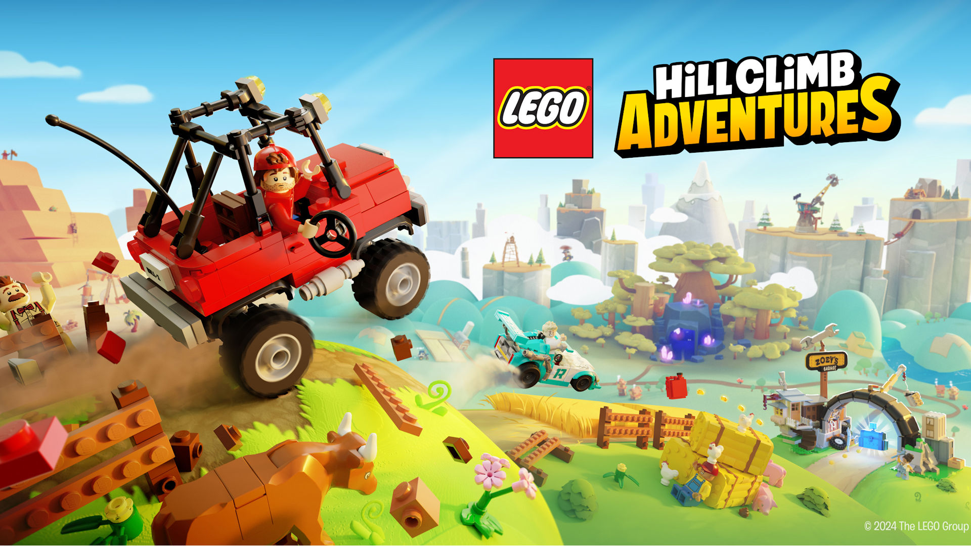 LEGO e Fingersoft insieme per LEGO Hill Climb Adventures