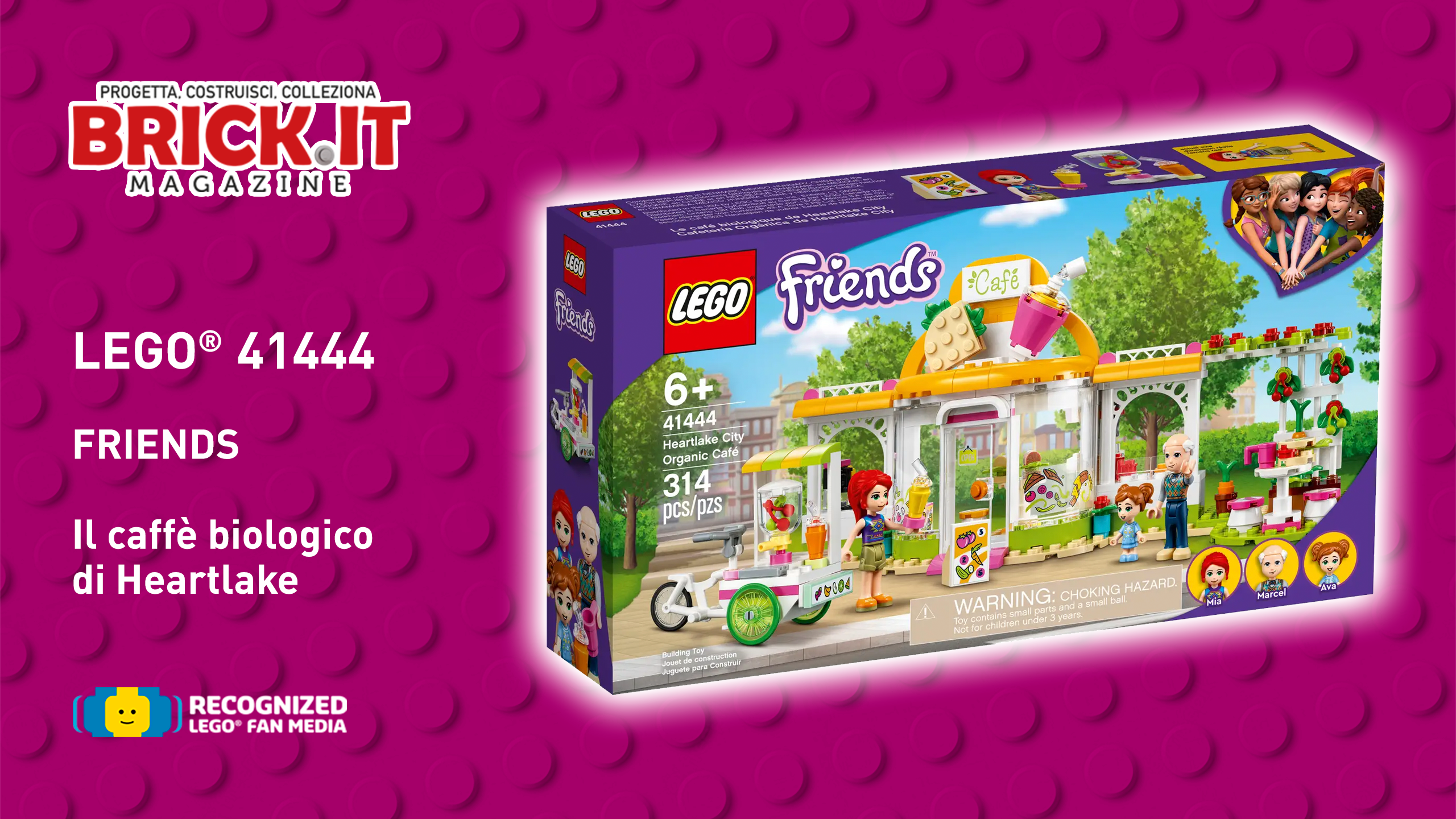 LEGO® Friends 41444 – Il Caffè biologico di Heartlake – Recensione