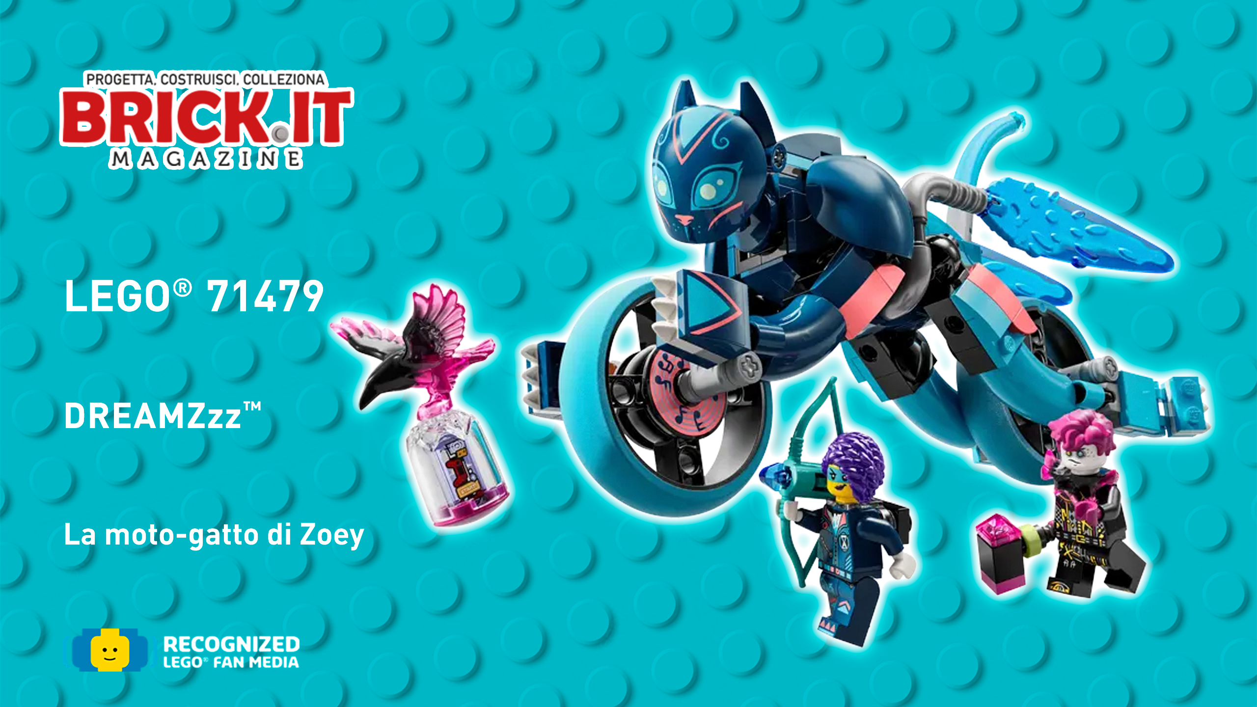 LEGO® Dreamzzz 71479 – Zoey’s Cat Motorcycle – Recensione