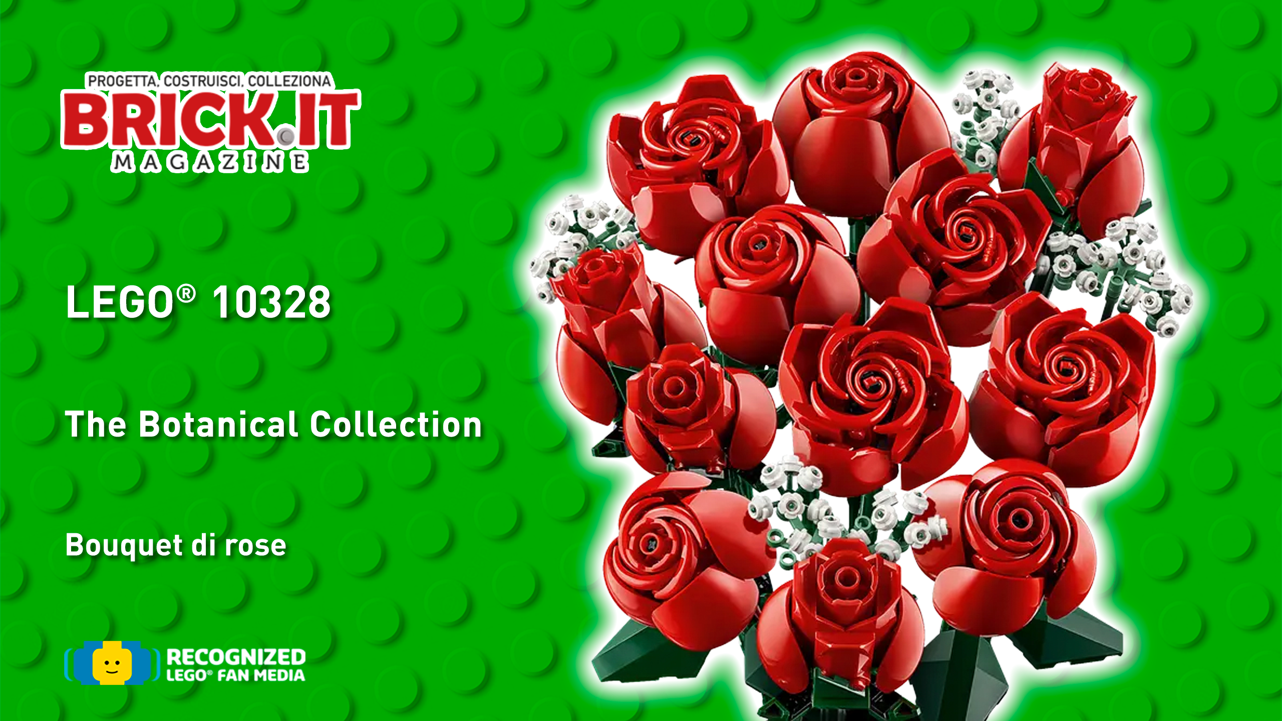 LEGO® 10328 – Botanical Collection – Bouquet di rose