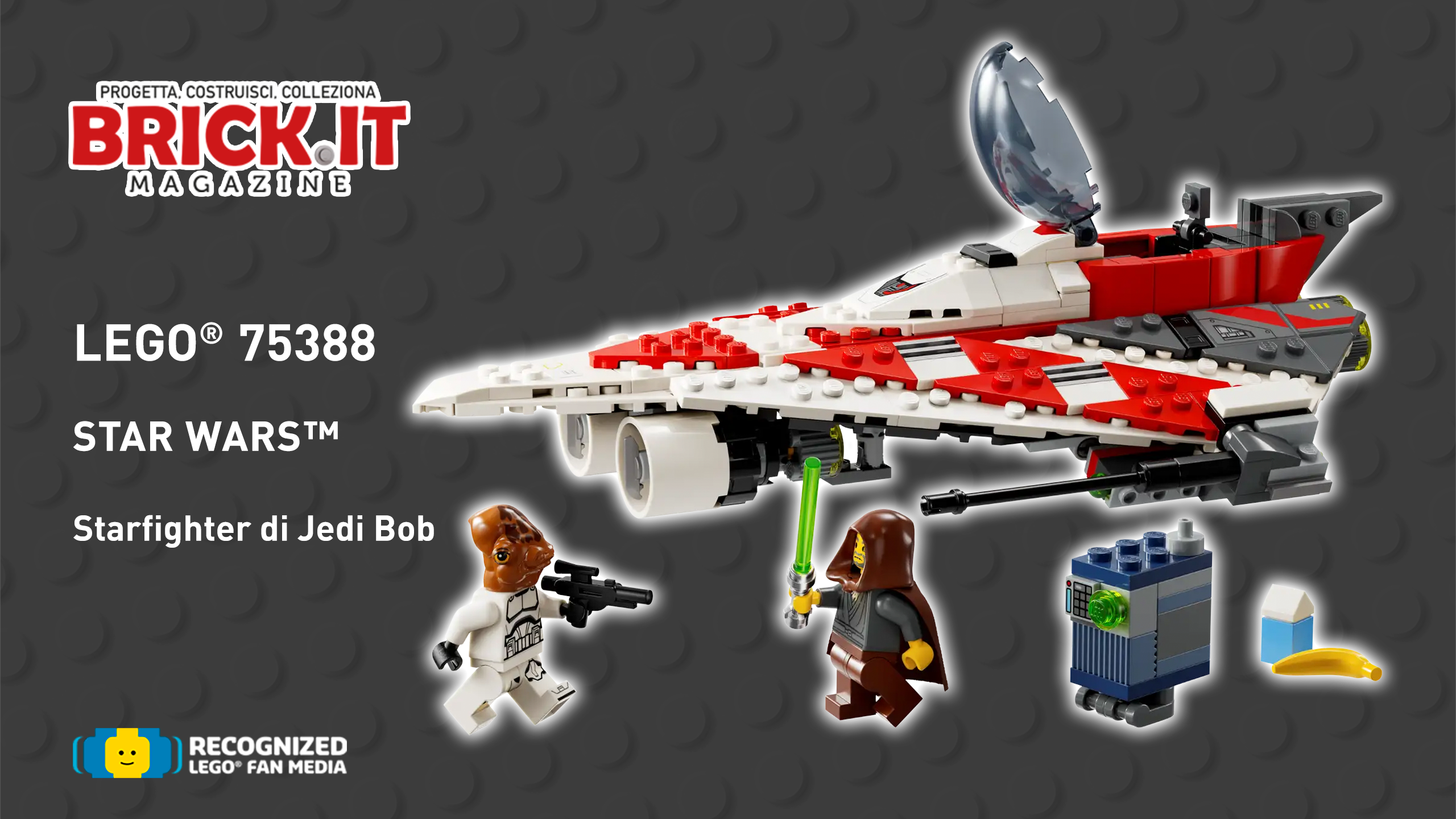 LEGO Star Wars (75388) – Jedi Bob’s Starfighter – Recensione