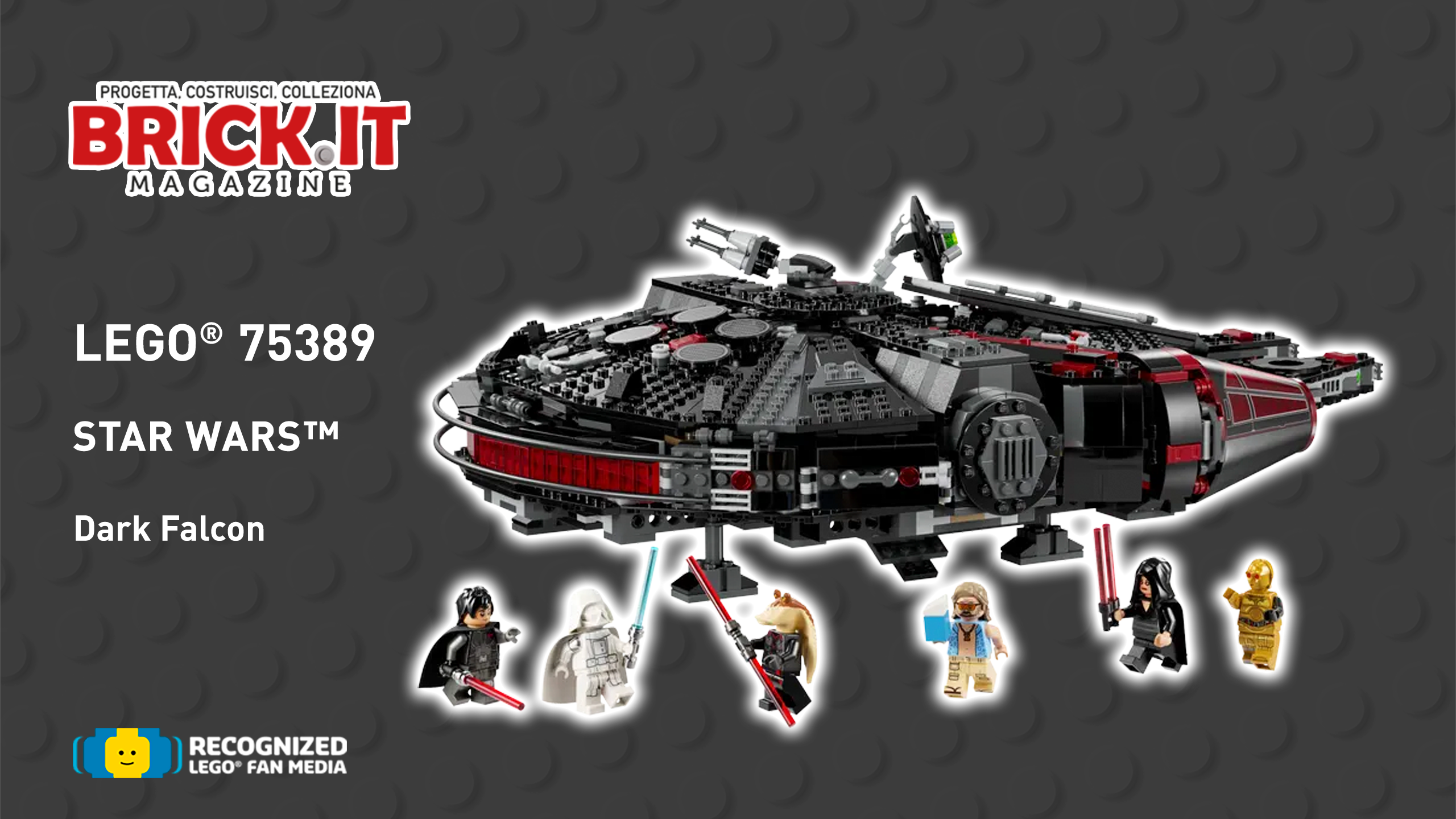 LEGO Star Wars (75389) – The Dark Falcon – Recensione