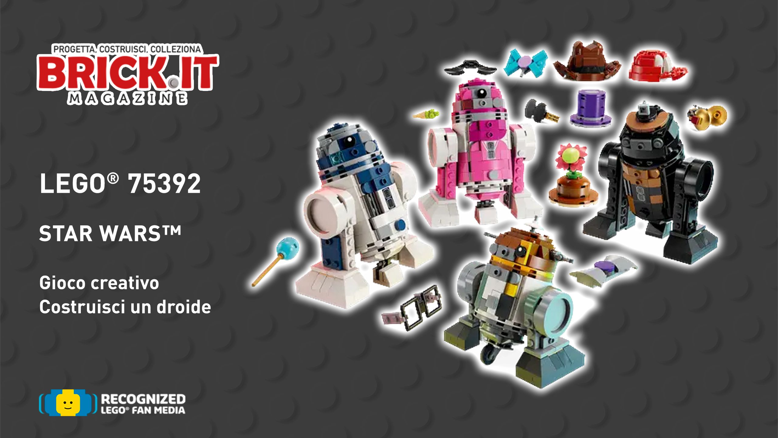 LEGO Star Wars # 75392 – Creative Play Droid™ Builder