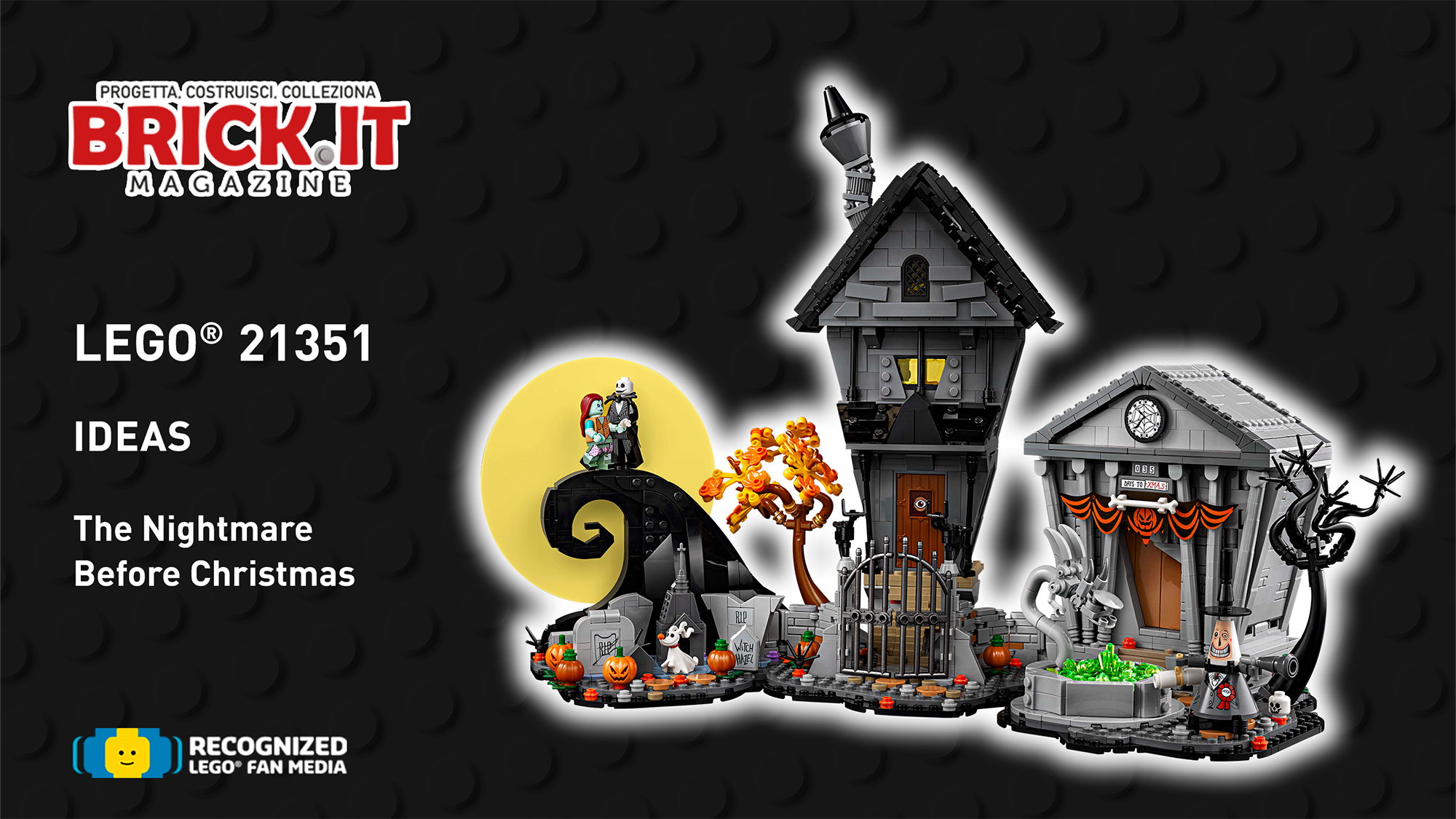 LEGO® 21351 – IDEAS – The Nightmare Before Christmas – Recensione