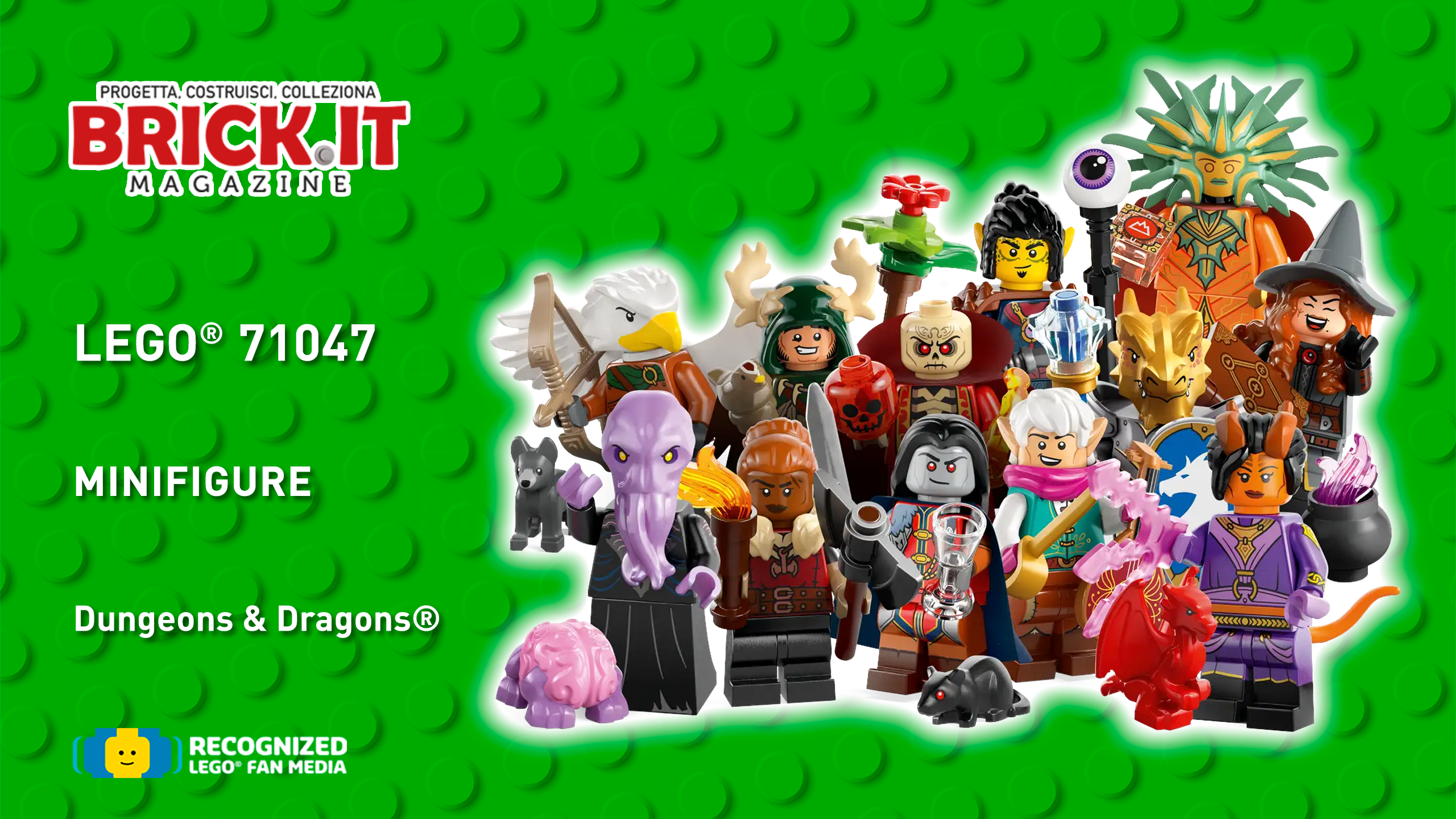 Minifigures Collezionabili D&D LEGO #71047 – Recensione .