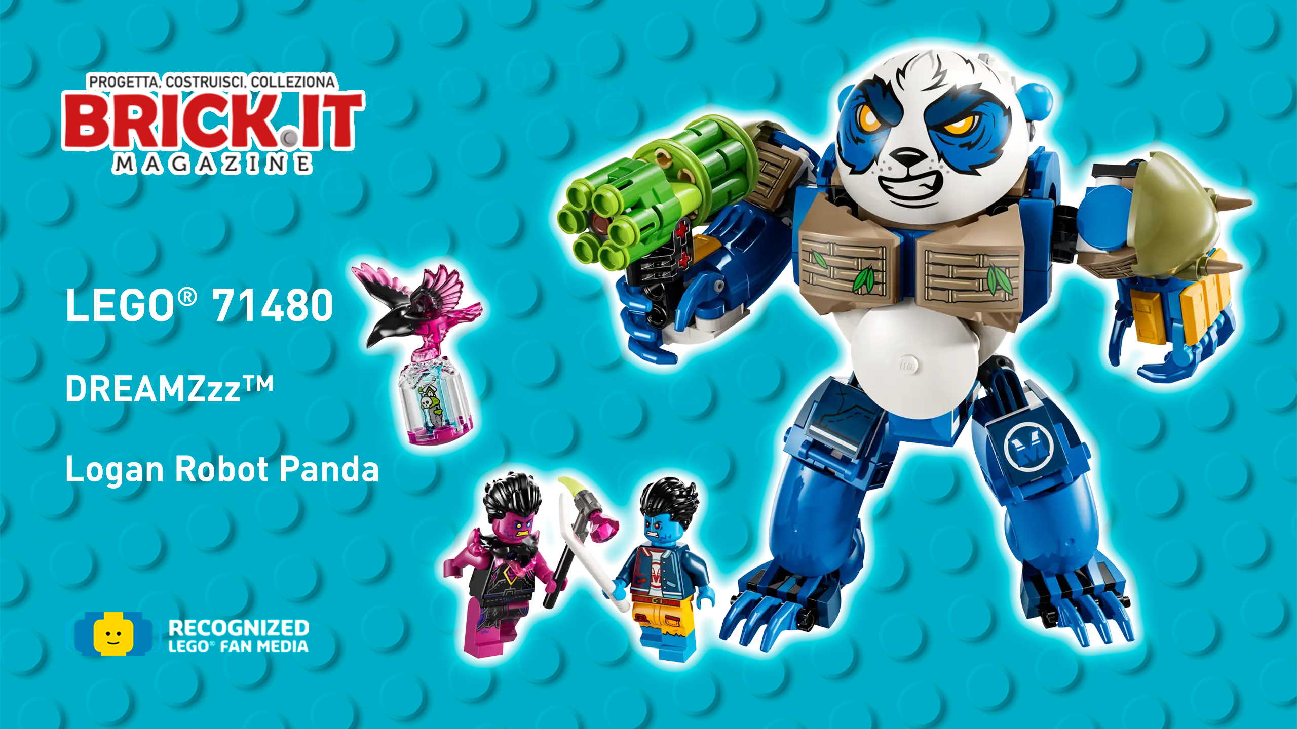 LEGO® Dreamzzz 71480 – Logan the Mighty Panda