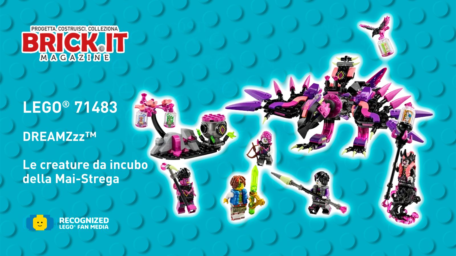 LEGO® Dreamzzz 71483 – The Never Witch’s Nightmare Creatures – Recensione