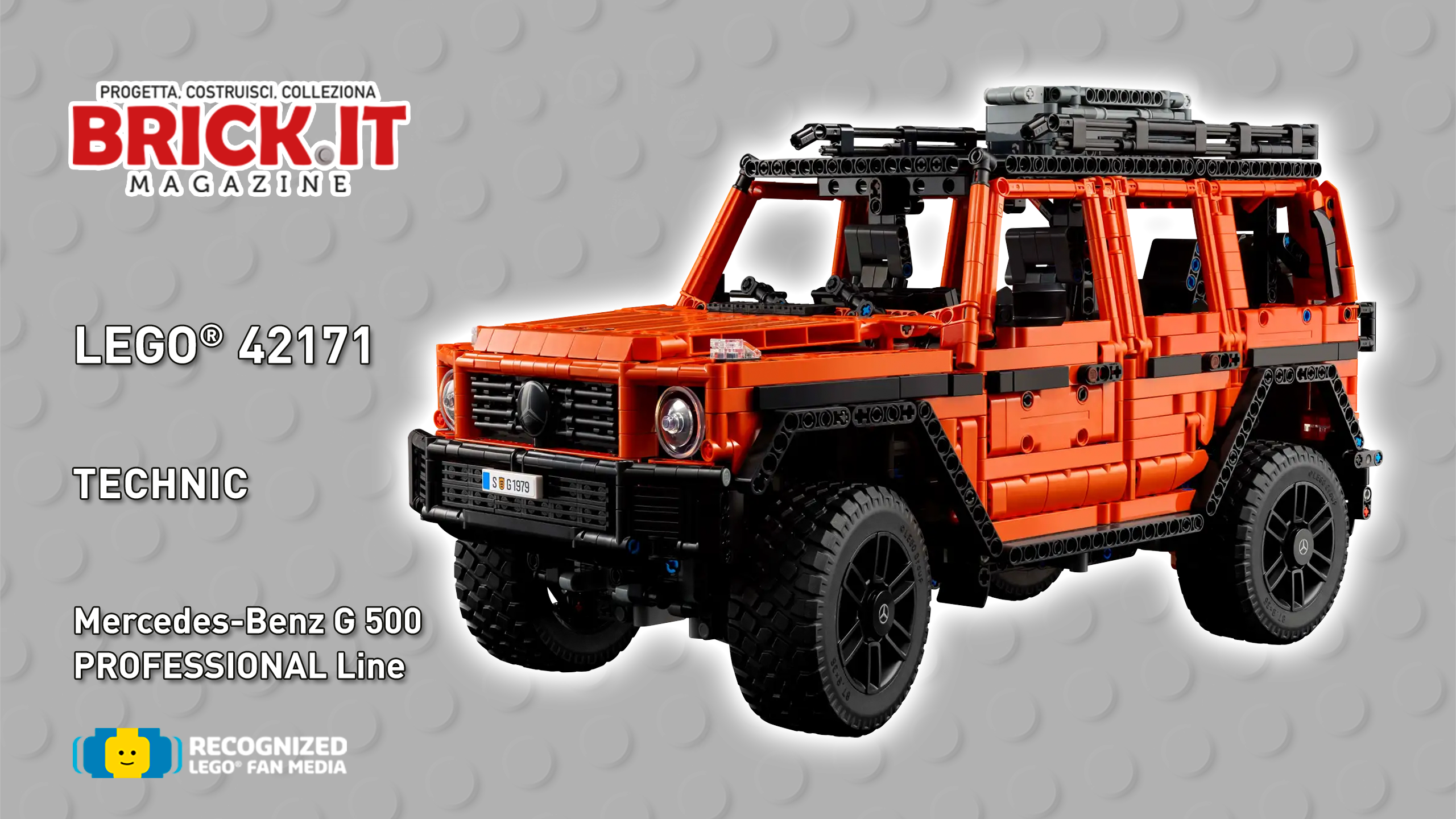 LEGO Technic Mercedes G500 Professional Line – La recensione