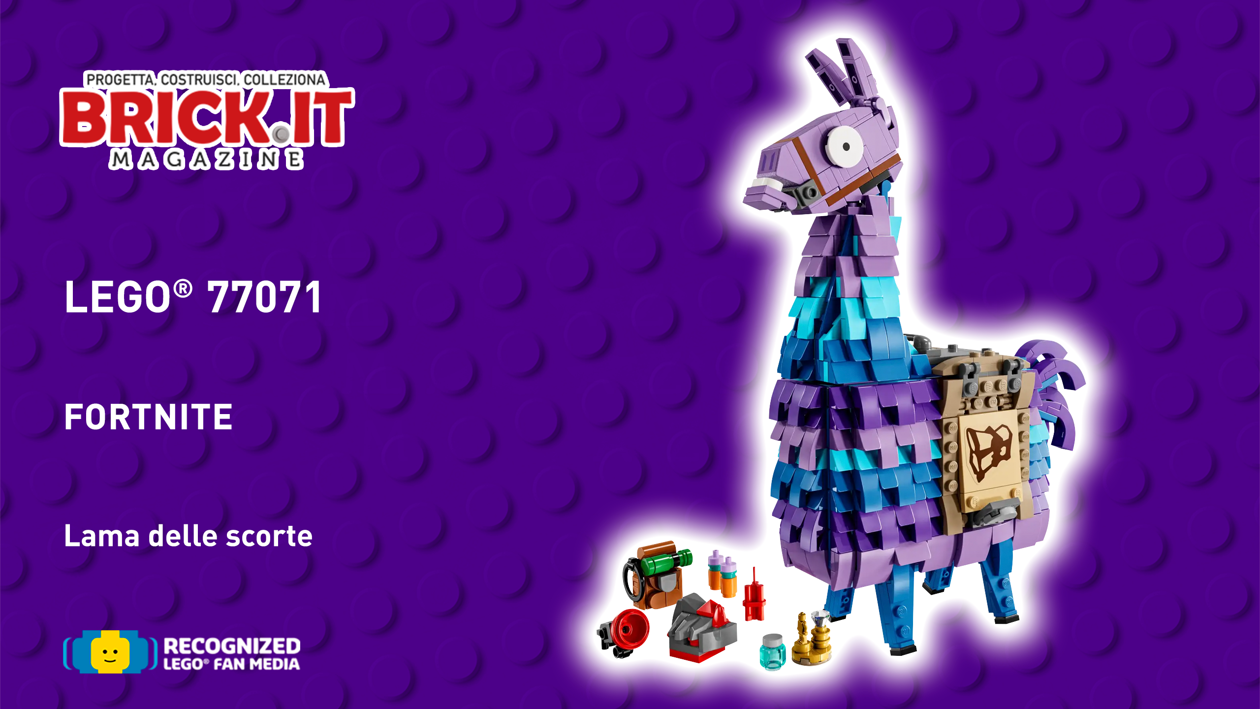 LEGO® Fortnite™ 77071 – Supply Llama – Recensione