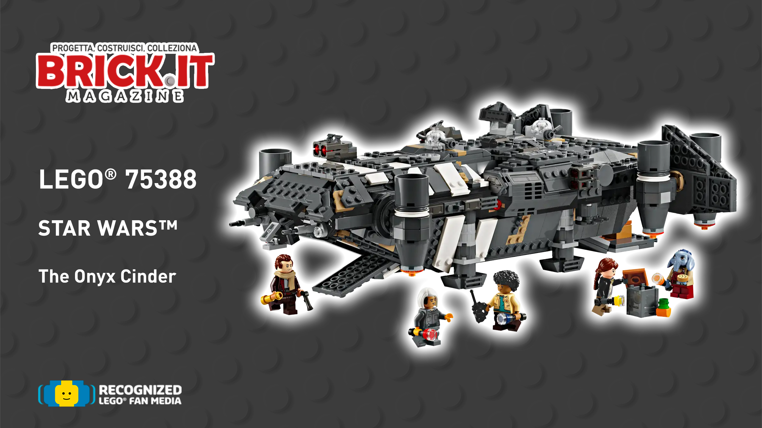 LEGO® Star Wars 75374 – The Onyx Cinder – Recensione