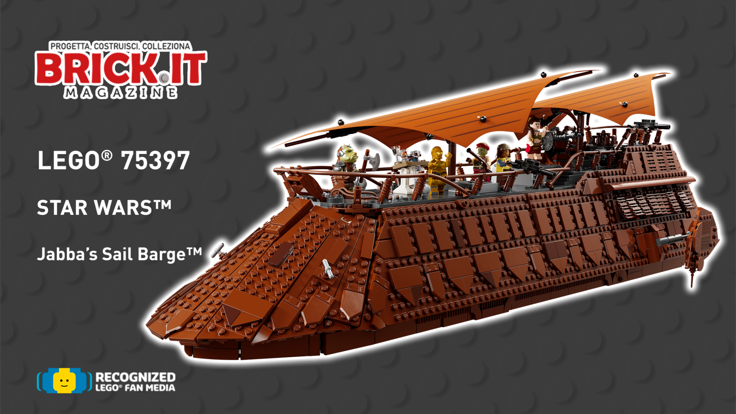 LEGO® Star Wars #75397 – Jabba’s Sail Barge