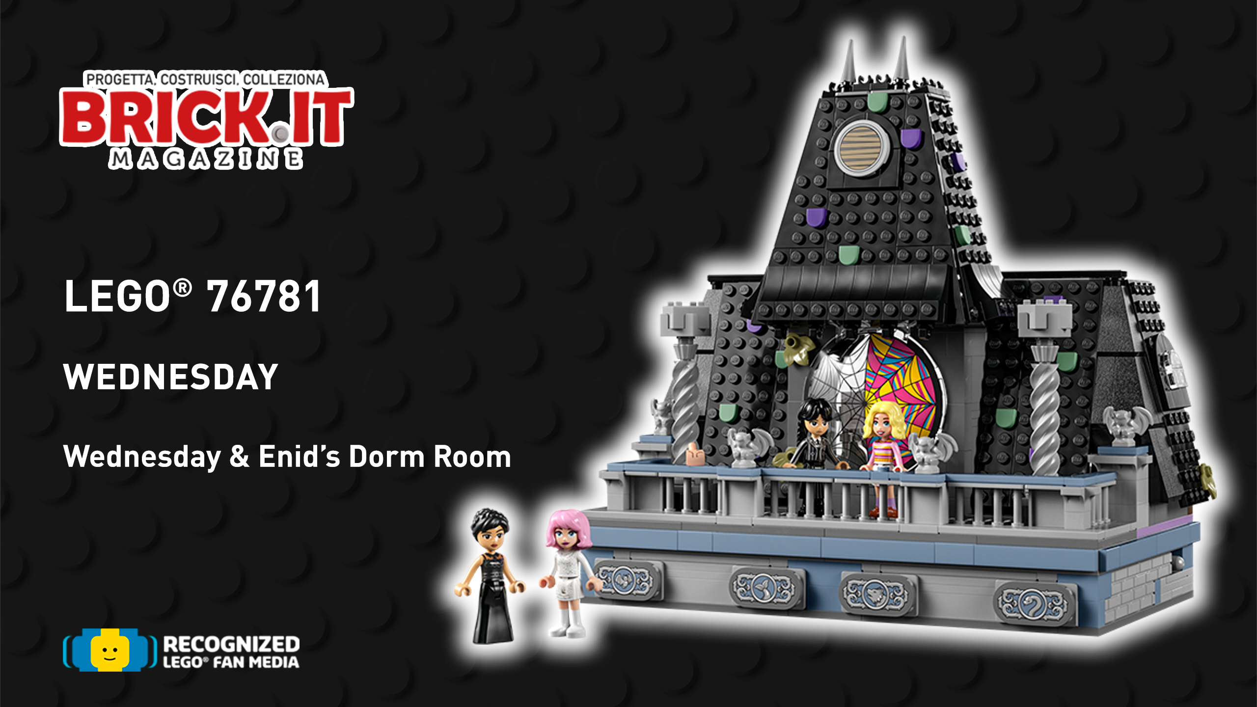 LEGO® Wednesday 76781 – Wednesday & Enid’s Dorm Room – Recensione