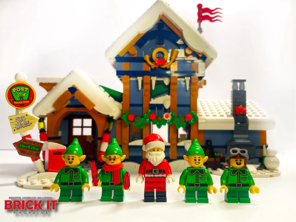 minifigures del Santa's Post Office
