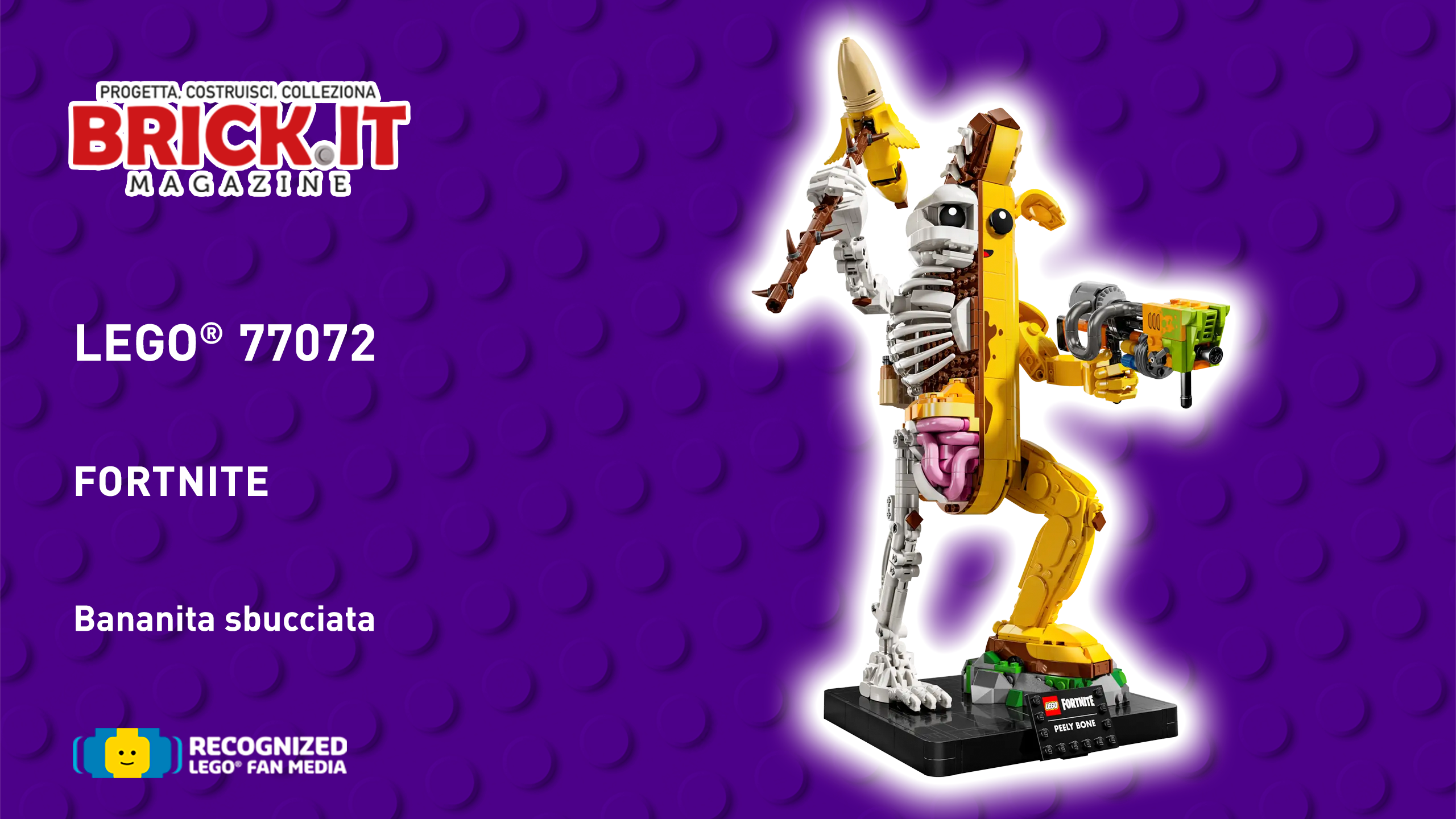 LEGO® Fortnite™ 77072 – Peely Bone – Recensione