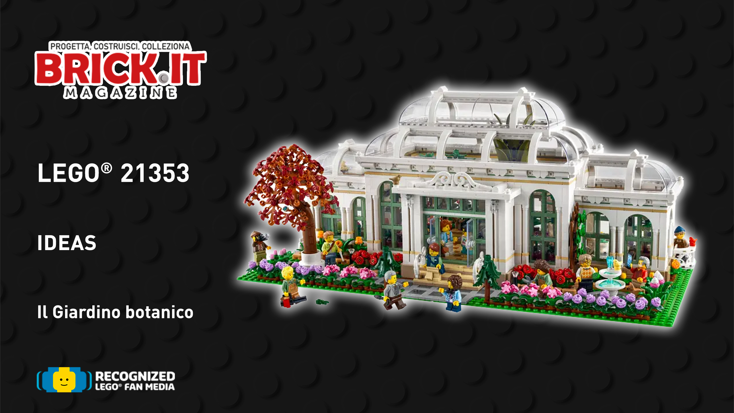 LEGO® Ideas 21353 – The Botanical Garden – Recensione