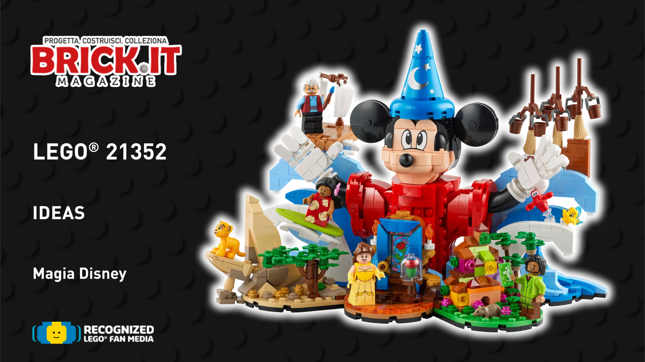 LEGO® Ideas Magia Disney set 21352 – Recensione