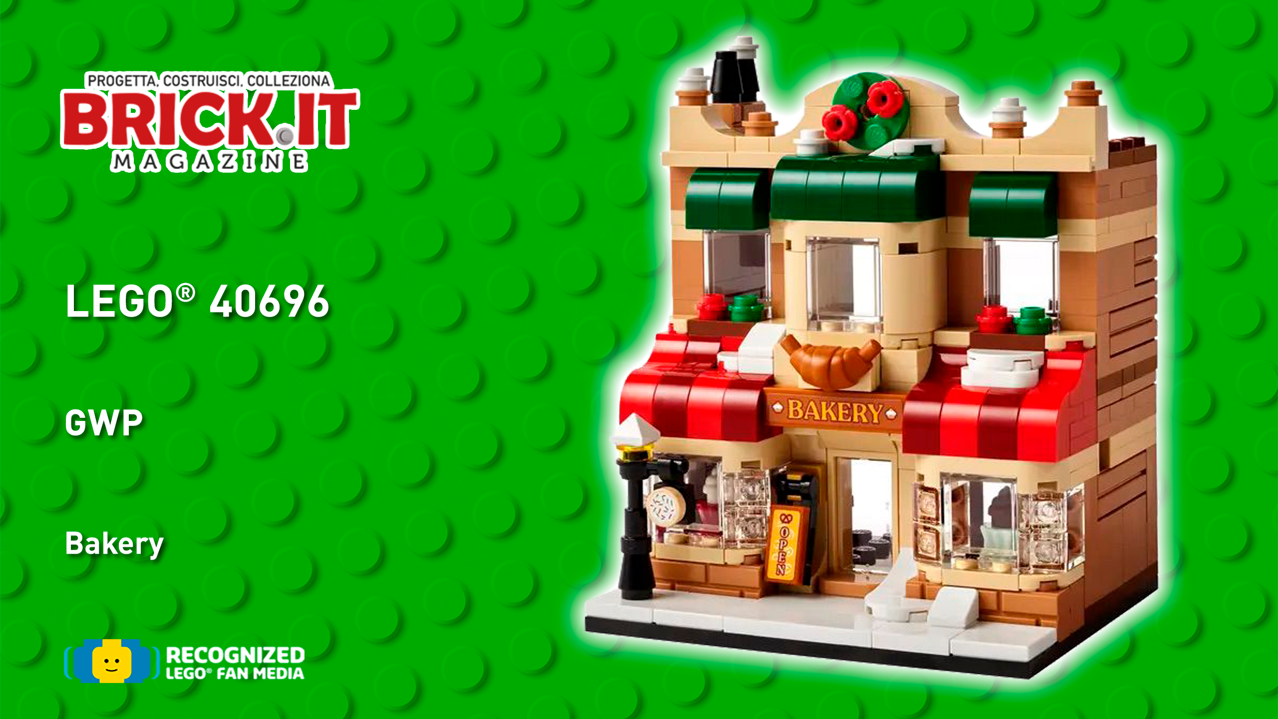 LEGO® GWP 40696 – Bakery Store – Recensione