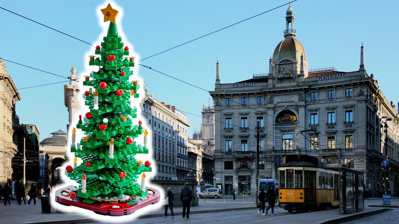 LEGO Italia e Percassi partecipano al “Natale degli Alberi” del Comune di Milano