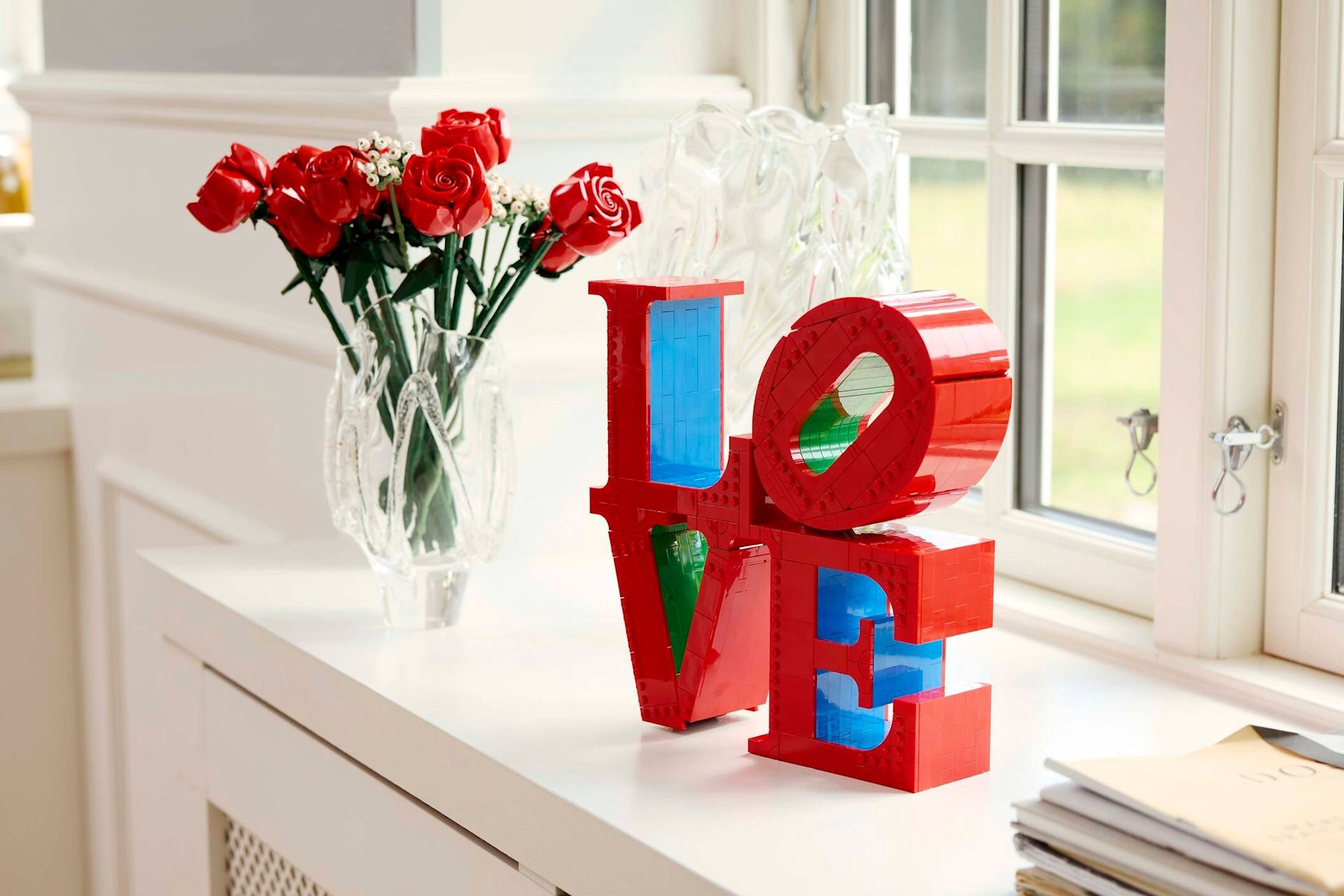 LEGO Art LOVE: svelata il set dell’opera d’arte di Robert Indiana per San Valentino