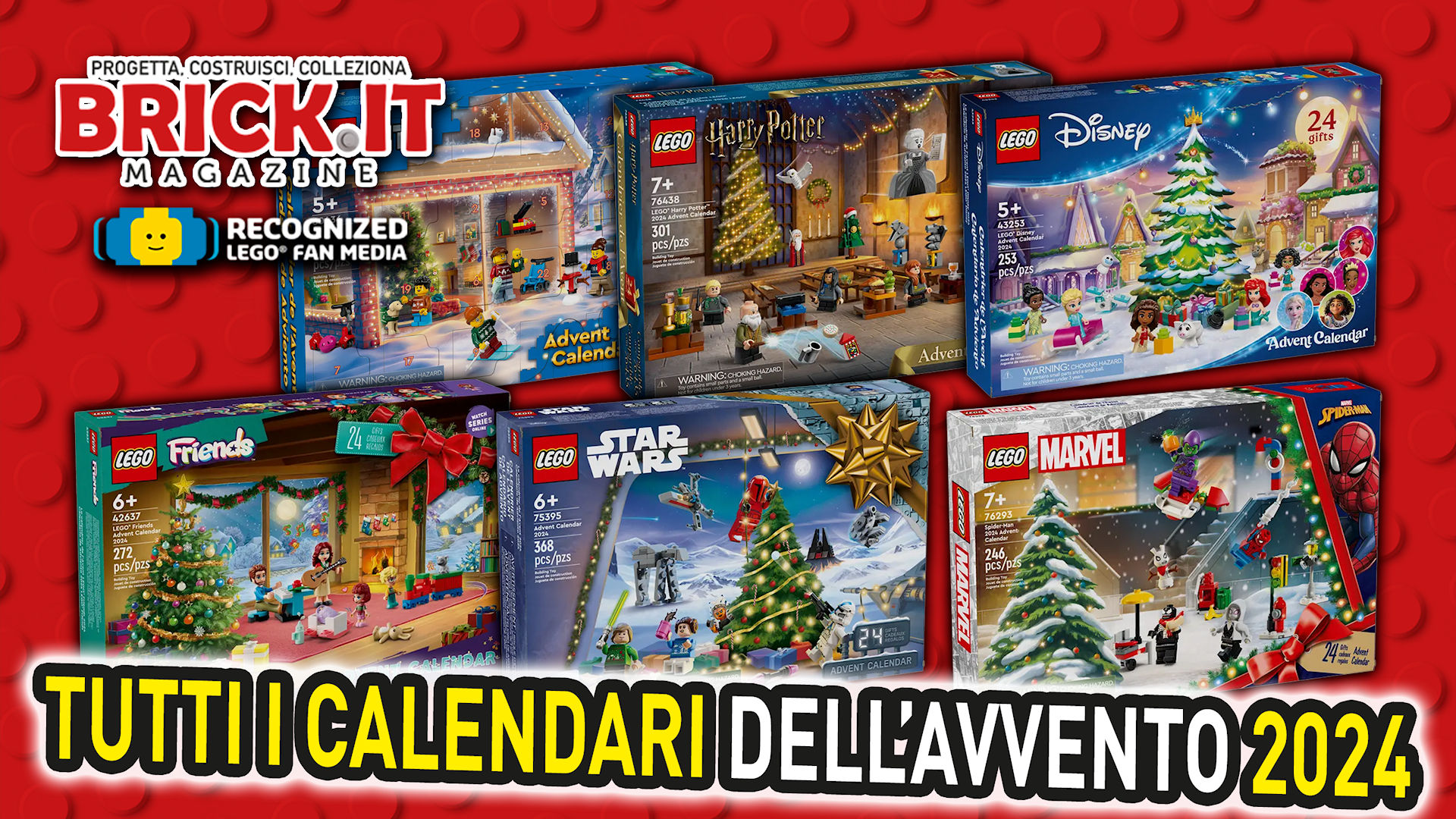 Calendari dell’Avvento LEGO: l’attesa diventa un gioco