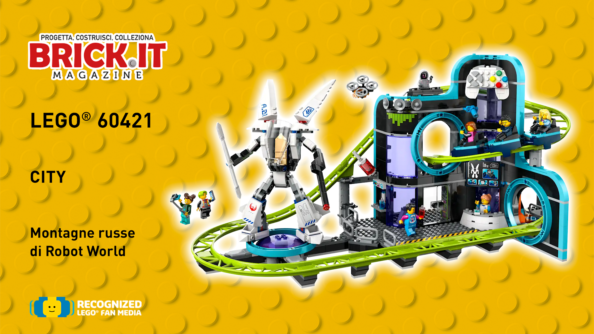 LEGO City 60421 Robot World: la recensione