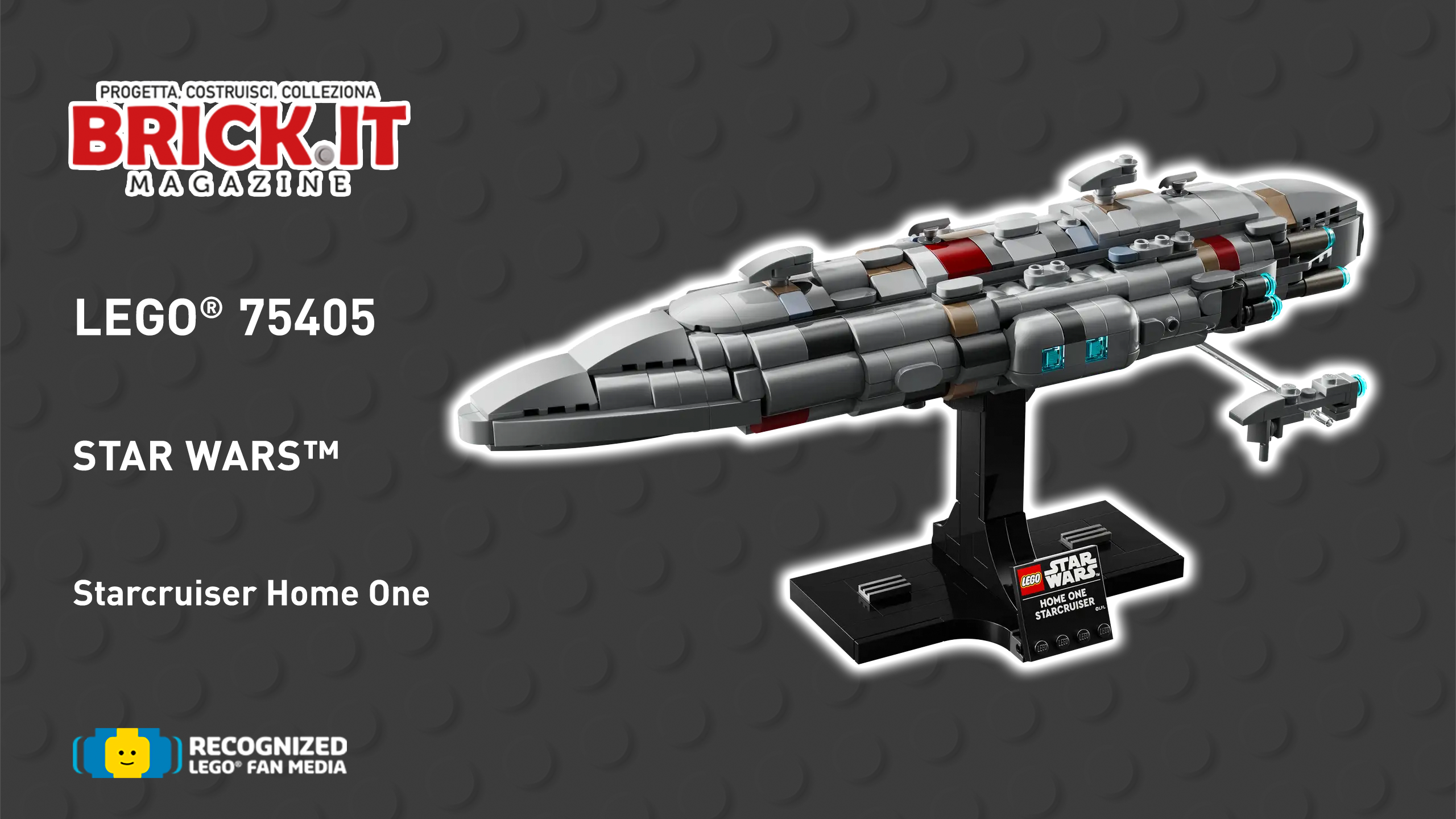 LEGO® Star Wars 75405 – Home One Starcruiser – Recensione