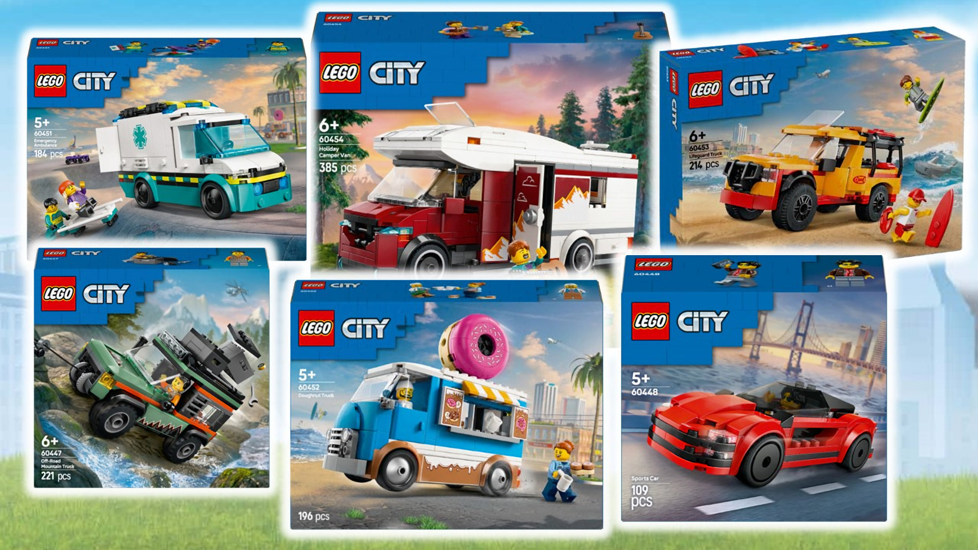 LEGO City 2025: grandi ‘ritorni’ di veicoli nelle strade di LEGO City