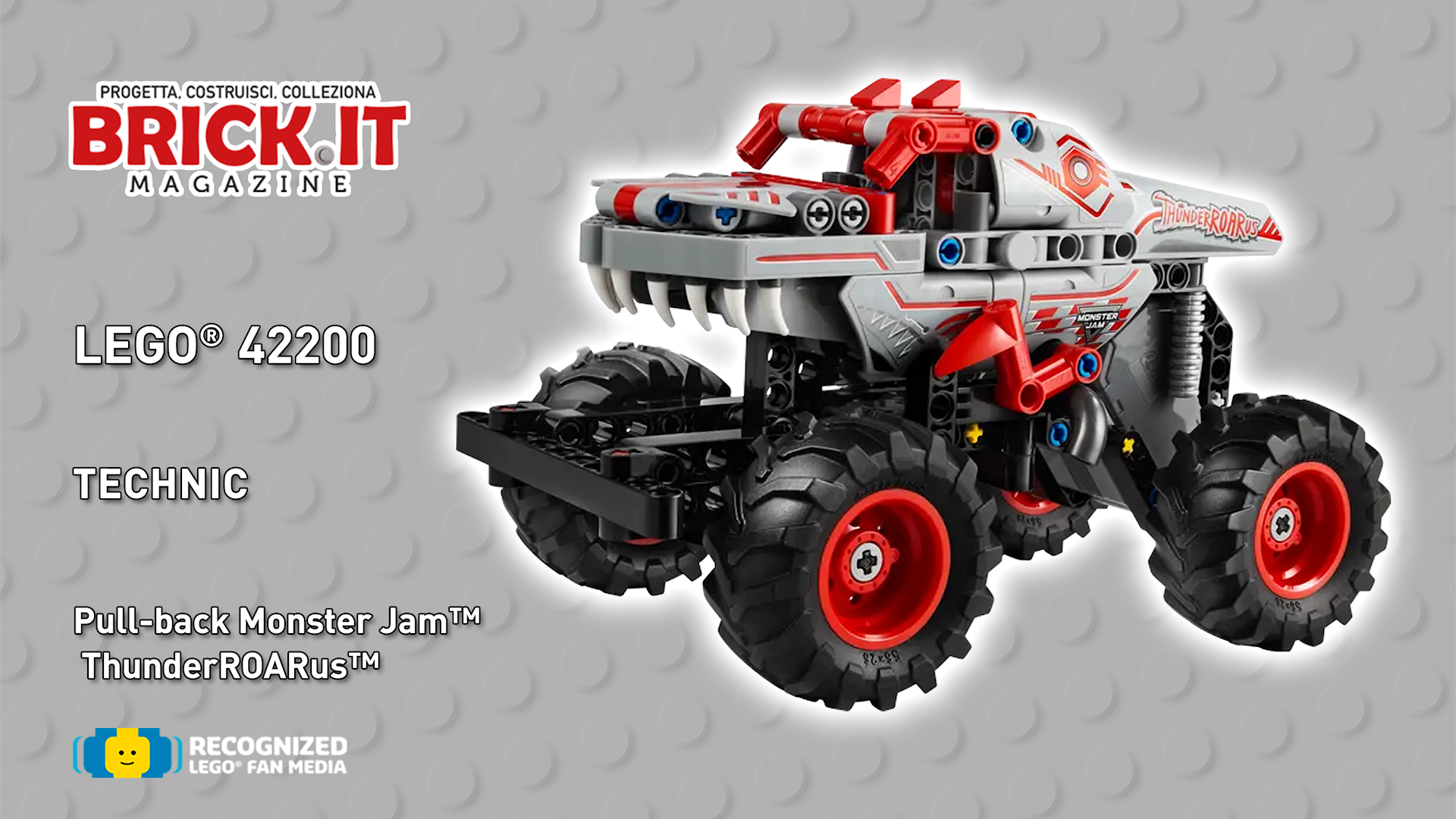 LEGO Technic Monster Jam ThunderROARus – La recensione