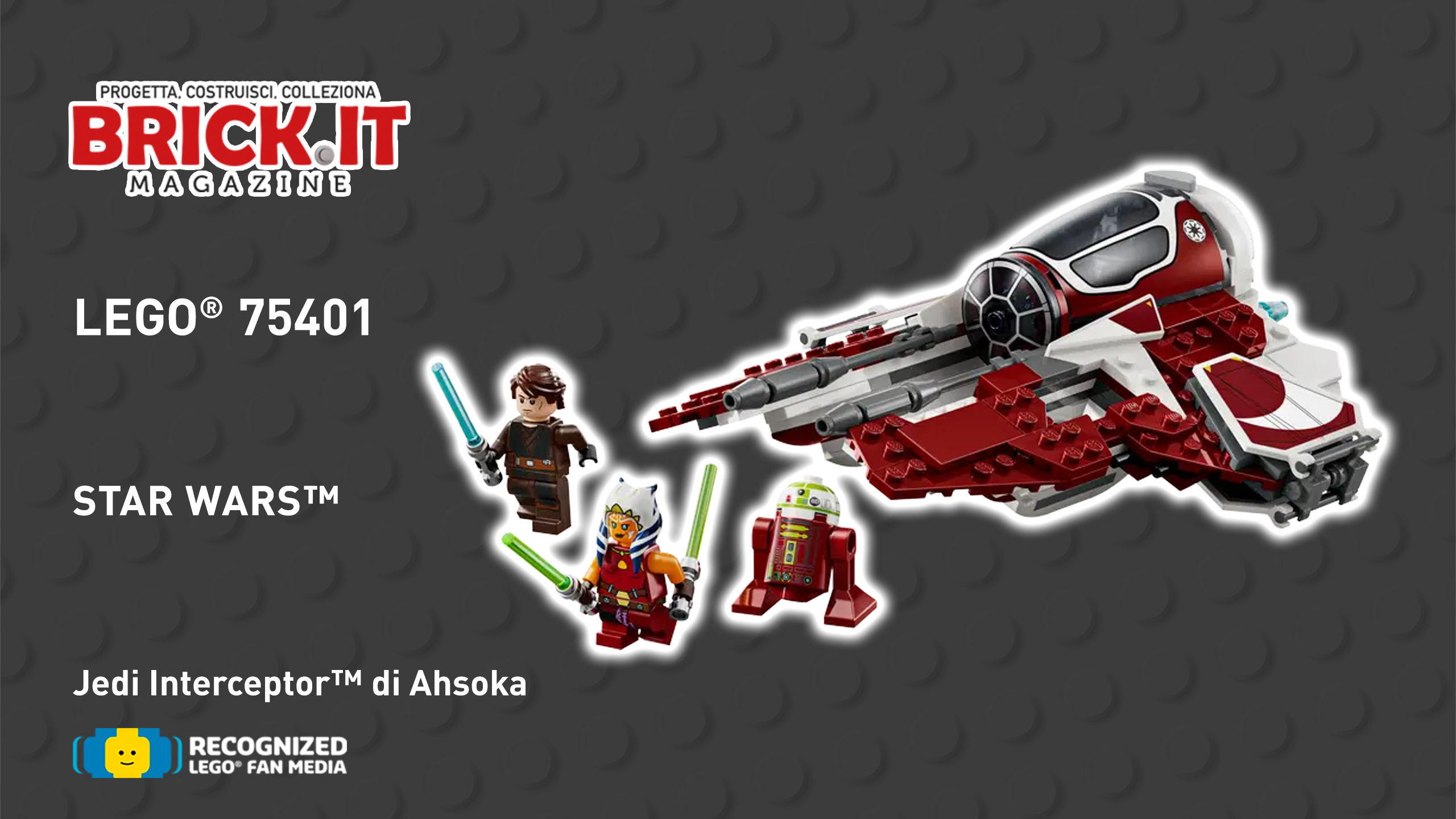 LEGO® Star Wars 75401 – Ahsoka’s Jedi Interceptor – Recensione