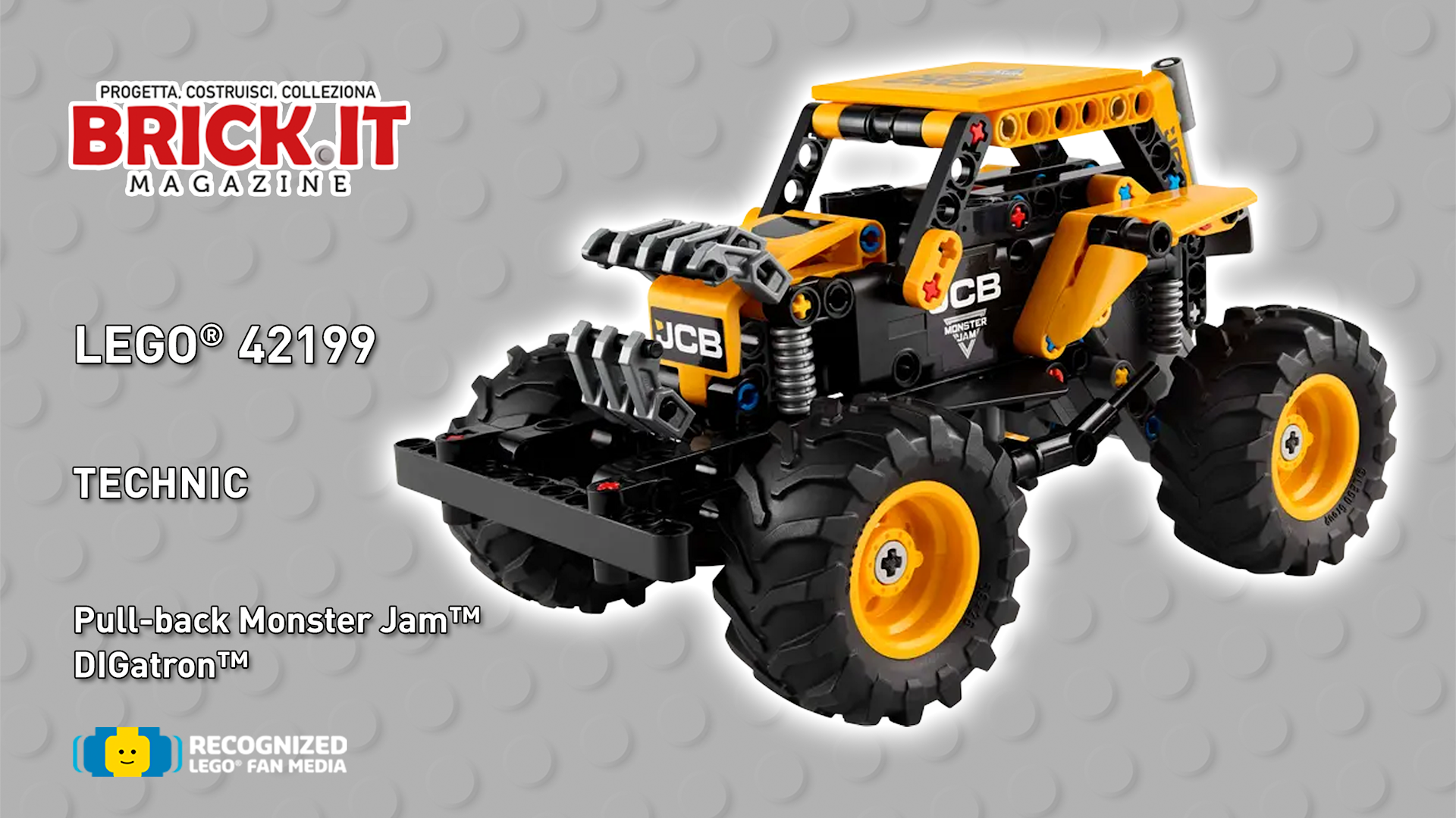 LEGO Technic Monster Jam DIGatron: la recensione