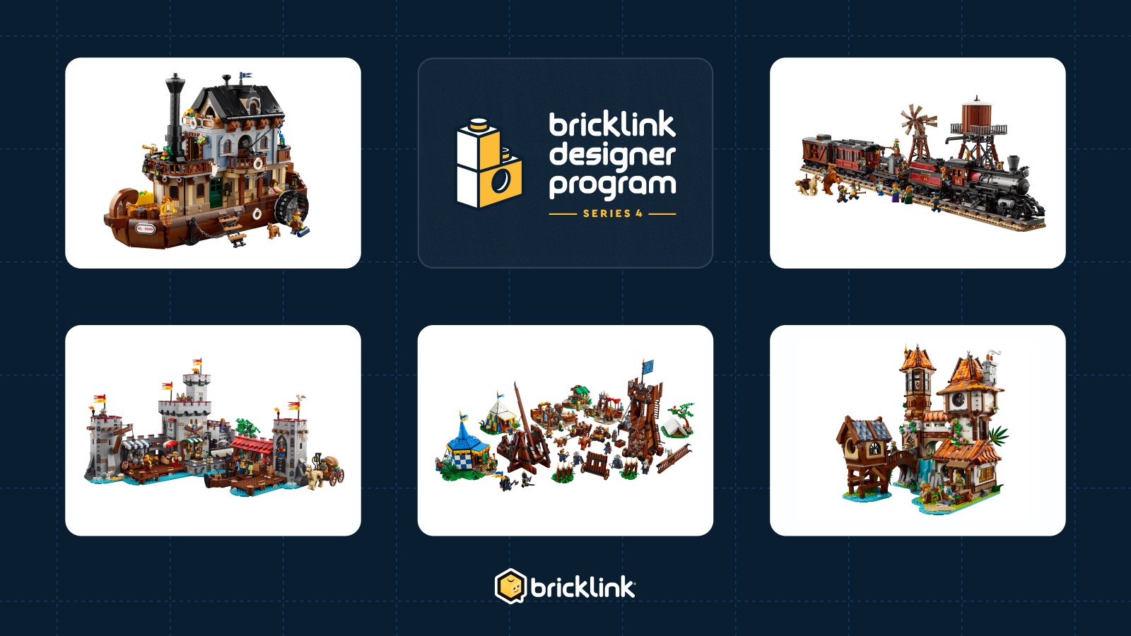 Apriranno il 4 febbraio i preordini della BrickLink Designer Program Series 4