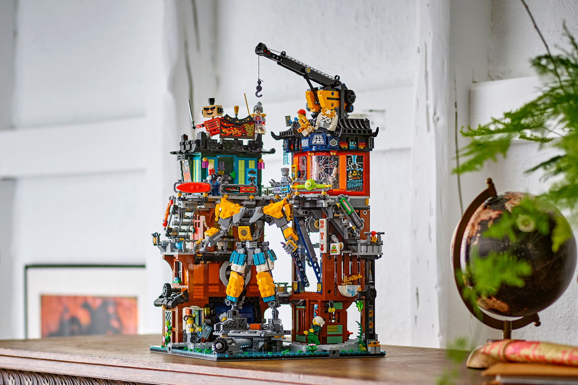 LEGO NINJAGO City Workshops: ecco il nuovo set modulare di Ninjago City