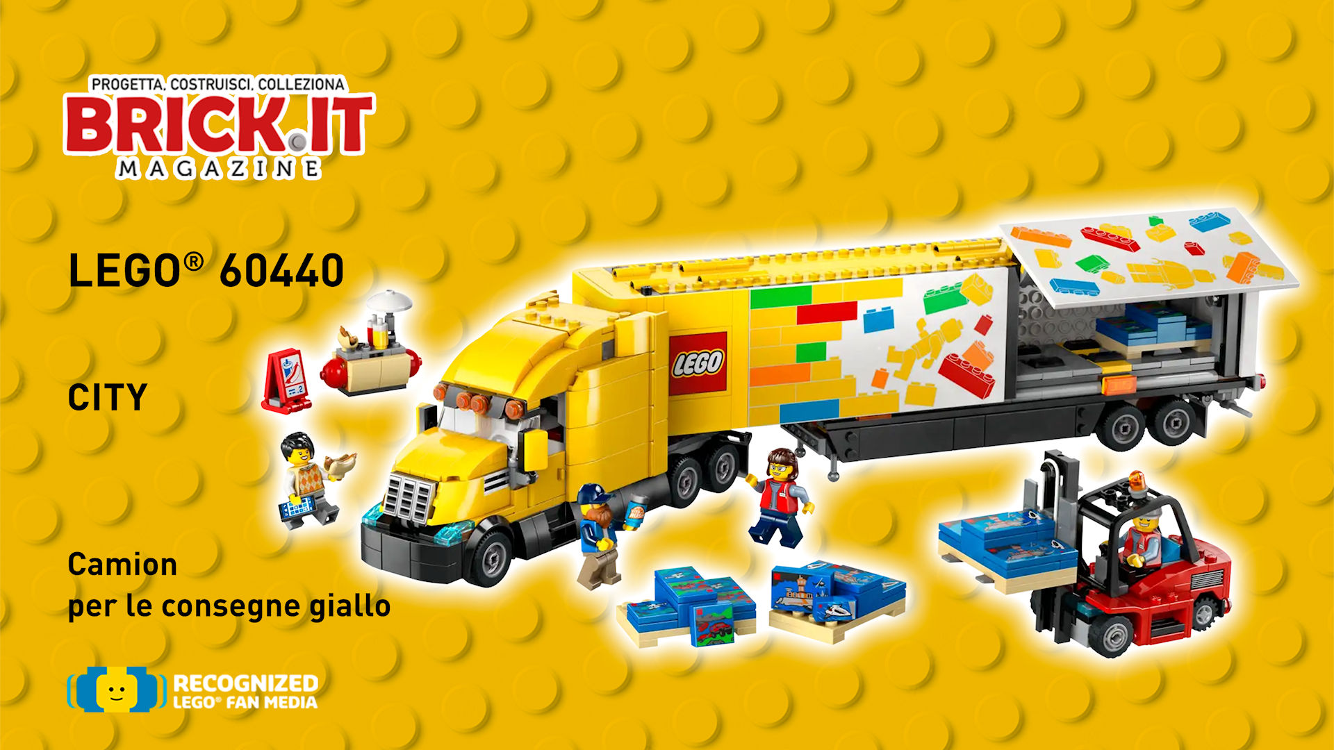 LEGO City 60440 Camion per le consegne: la recensione