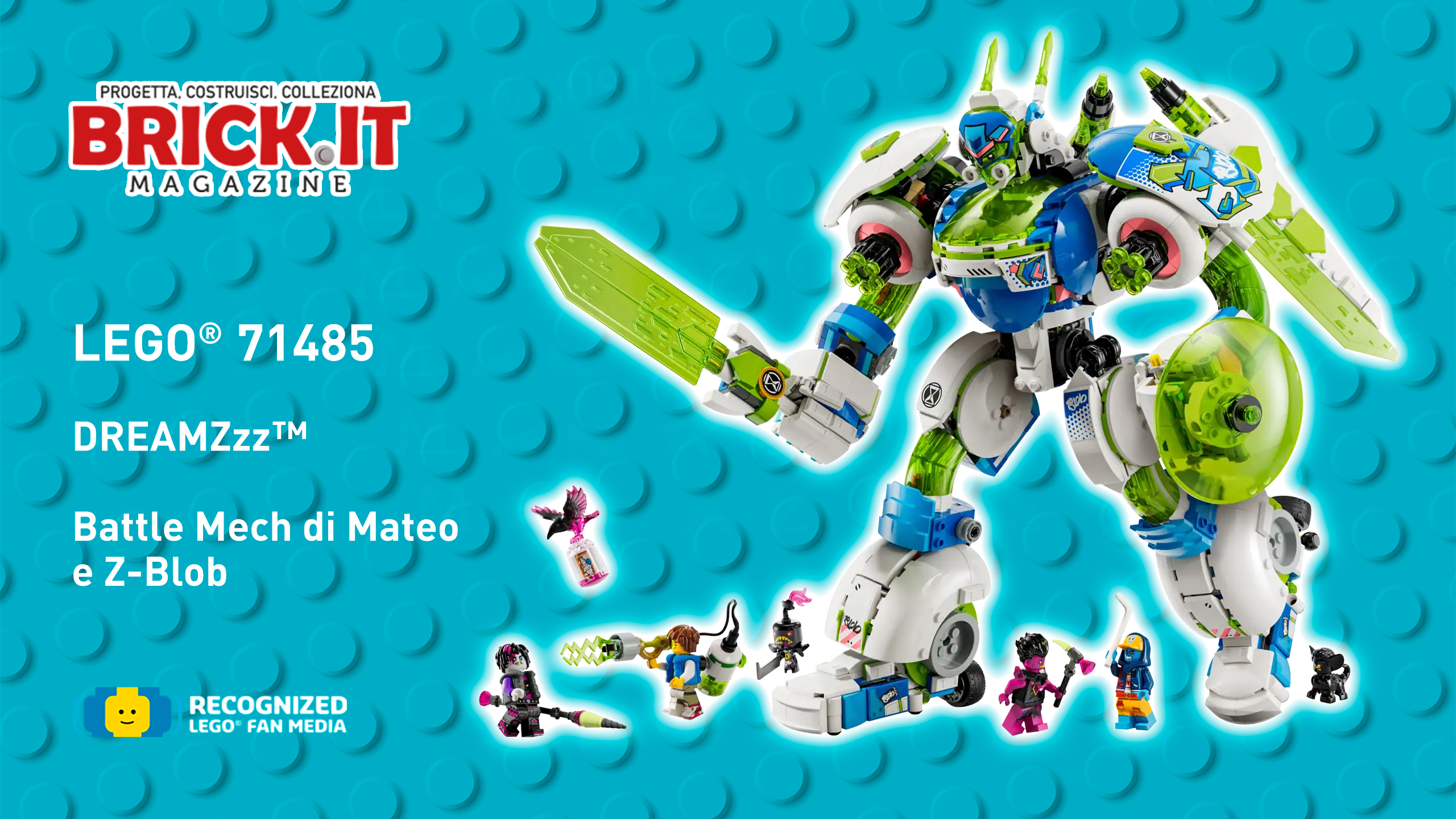 LEGO® DREAMZZz™ 71485 – Battle Mech di Mateo e Z-Blob – Recensione