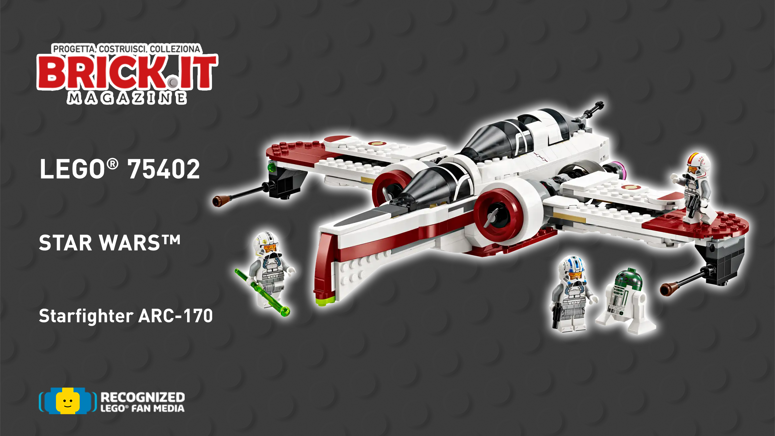 LEGO Star Wars (75402) ARC-170 Starfighter – Recensione