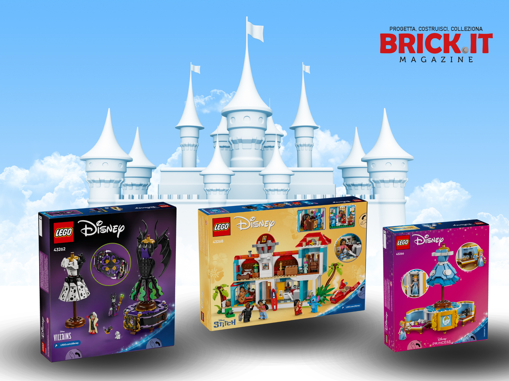 Rivelati i nuovi set LEGO® Disney® di marzo