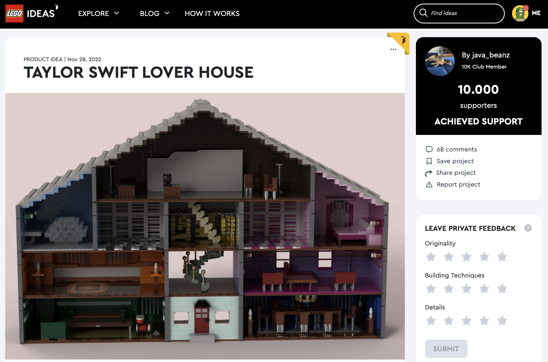 Taylor Swift Lover House