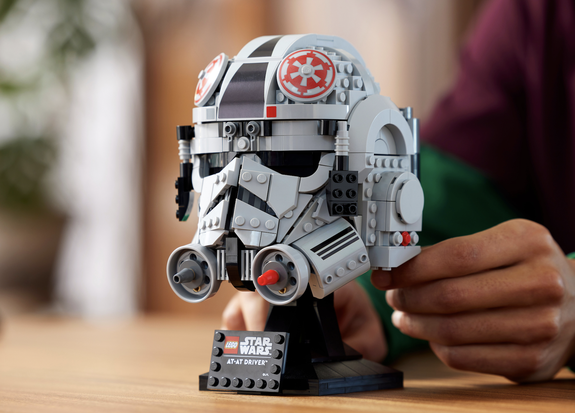 Casco di pilota AT-AT di LEGO Star Wars_ ricordi di Hoth