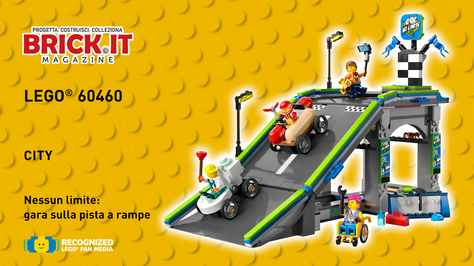 I tre set LEGO City Soapbox Race : la recensione