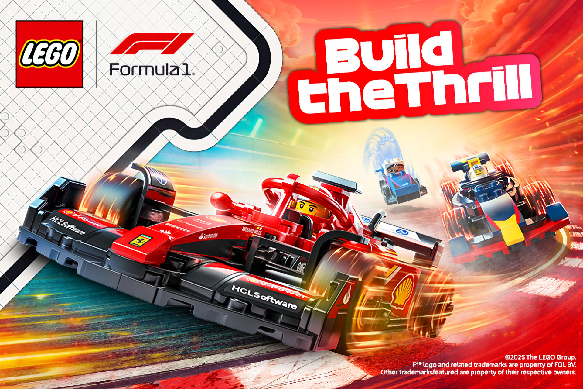 Partnership LEGO e Formula 1: esperienze da brivido da inizio Campionato!