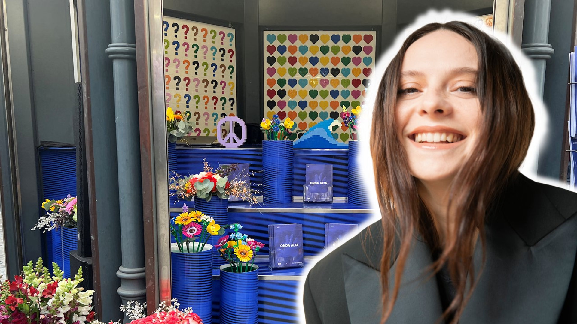 LEGO e Francesca Michielin a Sanremo: fiori d’amore per San Valentino