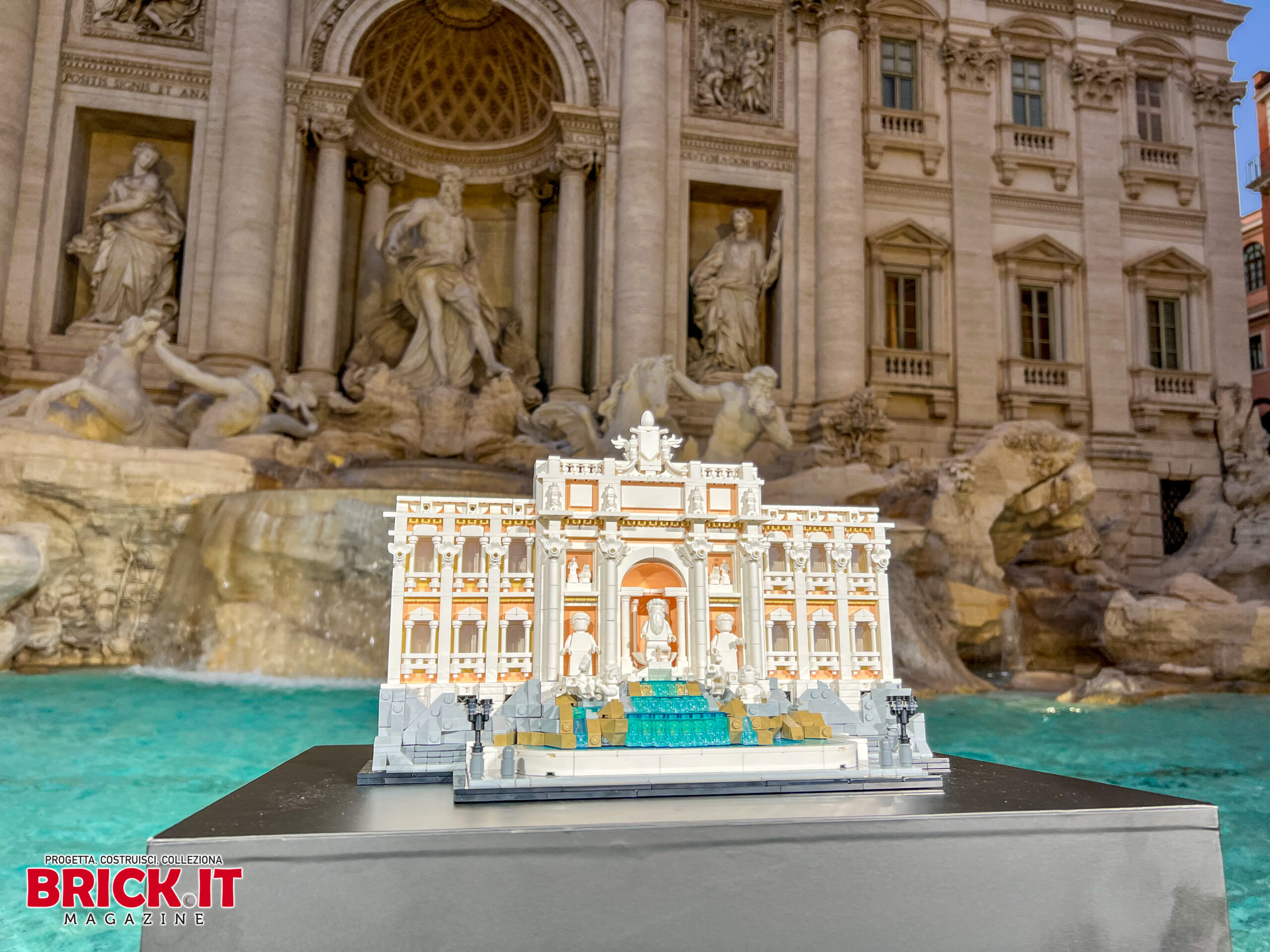 L’arte è celebrata alla Fontana di Trevi: Presentato il nuovo set LEGO® Architecture 21062 Fontana di Trevi.